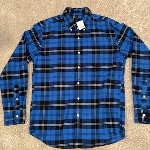 J Crew Plaid Oxford